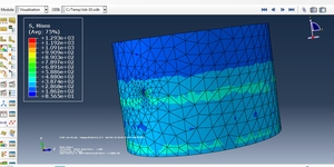 Верификация модели обсадной колонны в Abaqus Верификация модели обсадной колонны в Abaqus