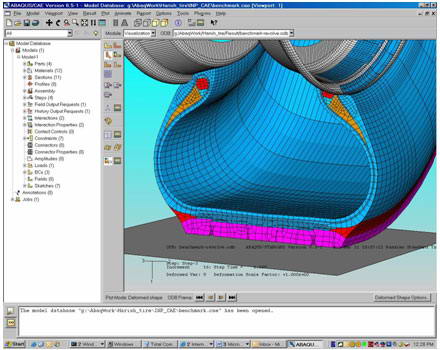 Abaqus/CAE. Интерфейс модуля Abaqus/CAE. Интерфейс модуля